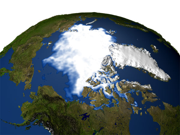 Global Warming — North Pole — 2003